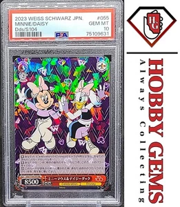 MINNIE & DAISY PSA 10 2023 Weiss Schwarz Disney 100 Dds/S104-055 RR Double Rare - Picture 1 of 2