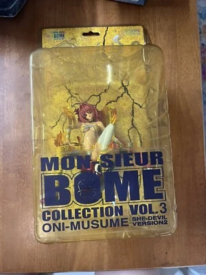 Mon-Sieur Bome Collection Vol.3 Oni-Musume She-Devil Ver.2 Resin Figure Kaiyodo - Image 1 of 4