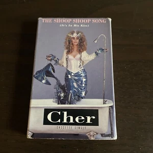 Cher, The Shoop Shoop Song (Cassette Single, 1990, Geffen) - Picture 1 of 2