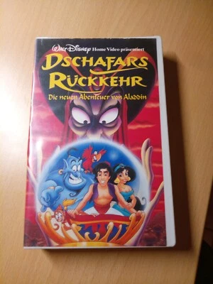 Walt Disney DSCHAFARS RÜCKKEHR   VHS  - Bild 1 von 2
