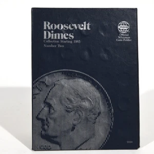 Whitman Roosevelt Dimes - 1965 - Folder mit 40 Münzen - Folder is Exc. (RD) - Bild 1 von 2