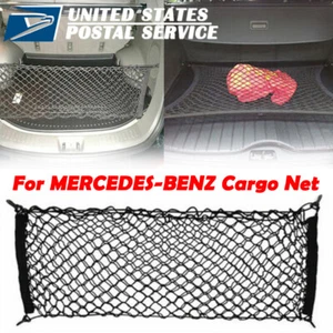 Trunk Rear Envelope Style Mesh Cargo Net for MERCEDES-BENZ GL-CLASS 2007-2015 - Picture 1 of 12