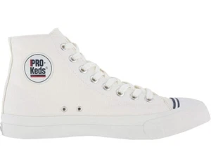 Pro-Keds Royal Hi Canvas Lace Up Size: Men's 9.5/Women's 11.5 White PK54477 - Picture 1 of 10