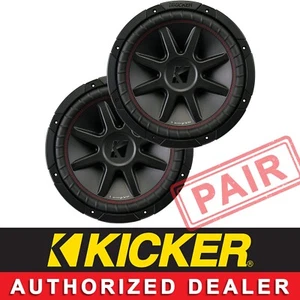 2 PAR DE SUBWOOFERS COMPVR CVR104 KICKER 43CVR AUDIO COCHE 10" PRECIO PROMOCIONAL - Imagen 1 de 4