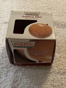 Krispy Kreme Scented Candle 2.75 oz Jar - Raspberry Filled Donut - Picture 1 of 4