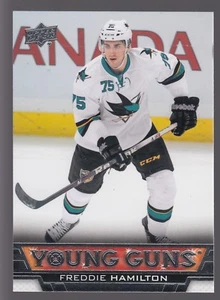 2013 13-14 UD Upper Deck Young Guns YG Rookie #458 Freddie Hamilton RC Heat QTY - Picture 1 of 2