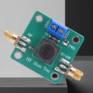 50K-60MHz RF DC Bias Blocker 50V 600mA HF Bias Tee for Radio Amplifier Antenna - Zdjęcie 1 z 11