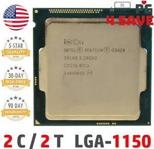 Intel Pentium Dual-Core G3420 3.20GHz LGA1150 3MB Desktop CPU Processor SR1NB - Picture 1 of 1