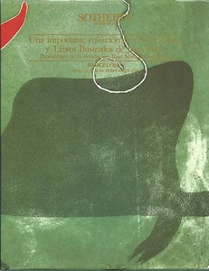 SOTHEBY’S JOAN MIRO GRAPHIC WORKS ILLUSTRATIONS Collection Catalog 1989 HC - Imagen 1 de 1