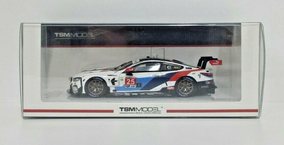 MODELLINO AUTO 1:43 TRUESCALE MINIATURES TSM BMW M8 GTE WINNER 24H DAYTONA 2019 - Immagine 1 di 4