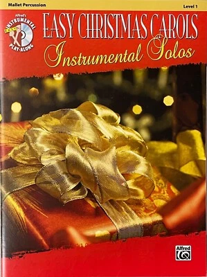 Easy Christmas Carols Instrumental Solos Mallet Percussion Bells Xylophone Lvl 1 - Image 1 of 4