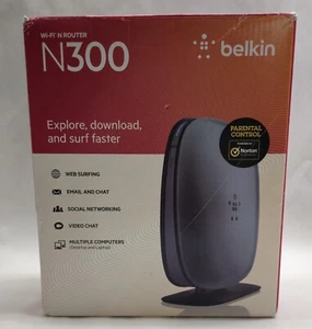 Belkin N300 Wireless N Router - Picture 1 of 9