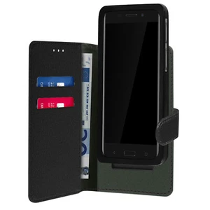 Case for 5.81-6.3" Phones with Denim Print, Wallet and Video Stand - - Picture 1 of 6