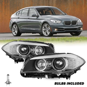 【With AFS】 For 2011-2013 BMW 528i 530i 535i 550i xDrive Headlights Left&Right - Picture 1 of 9