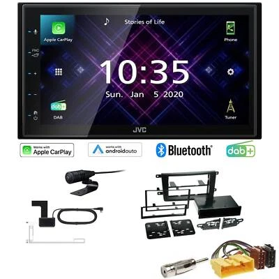 JVC Autoradio Apple CarPlay Android Auto DAB+ für Mazda CX-9 2007-2015 schwarz - Bild 1 von 4