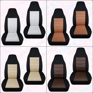 Juego de fundas de asiento de coche delanteras para Pontiac Firebird 1967-2002 26 colores - Imagen 1 de 24
