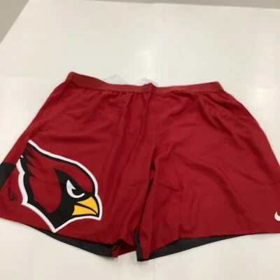 Arizona Cardinals Red Nike Dri-Fit Shorts 3XL New With Tags - Image 1 of 4