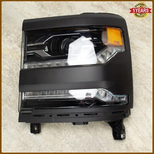 84357696 For 2016-2019 Silverado 1500 Full LED DRL Projector Headlight Left Side - Picture 1 of 7