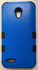 MyBat Cell Phone Case for ALCATEL One Touch Conquest (7046T) - Blue/Black