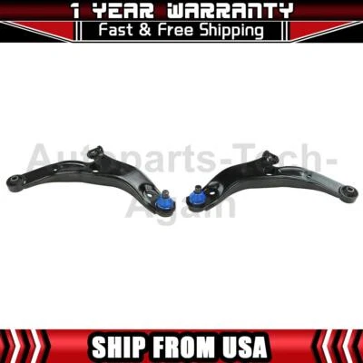 Mevotech 2 Front Lower Control Arm Assembly Fits 1999-2003 Mazda Protege - Image 1 of 4