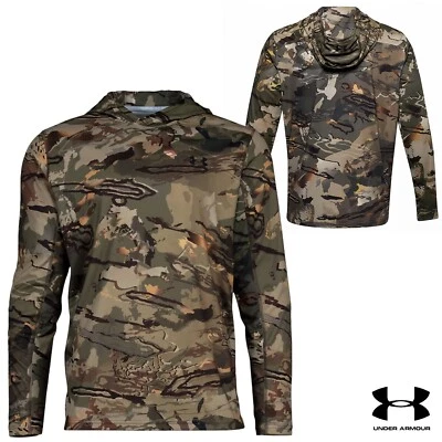 Under Armour Iso-Chill Brush Line Hoodie (XL)- Forest All Season/BLK - Image 1 of 4