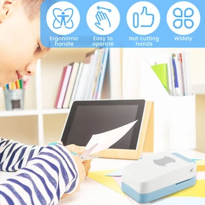 Tab Punch Easy to Use Tab Paper Punch Compact Tab Craft Punch Portable Tab .t - Picture 1 of 12