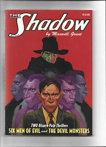 The Shadow #13 Six Men of Evil, Devil Monsters, Nostalgia Ventures 2007 Pulp - Picture 1 of 2