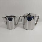 Set/2 FR INOX Milk Frothing Pitcher 18/8 Stainless 3 & 4 Cups Coffee Latte Craft