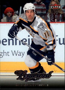 2007-08 Ultra Predators Hockey Card #88 David Legwand