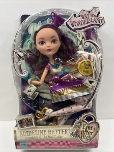 Ever After High Way to Wonderland Madeline Hutmacher 17 Zoll extra große Puppe Mattel Neu im Karton - Bild 1 von 14
