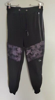 Dunlop Sports Joggers Women's Pants Size M Black Camo Printed  - Image 1 of 4