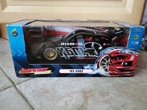 Muscle Machines Import Tuner 1:18 2003 Nissan 350Z NISMO G-max Black Diecast NEW - Picture 1 of 7