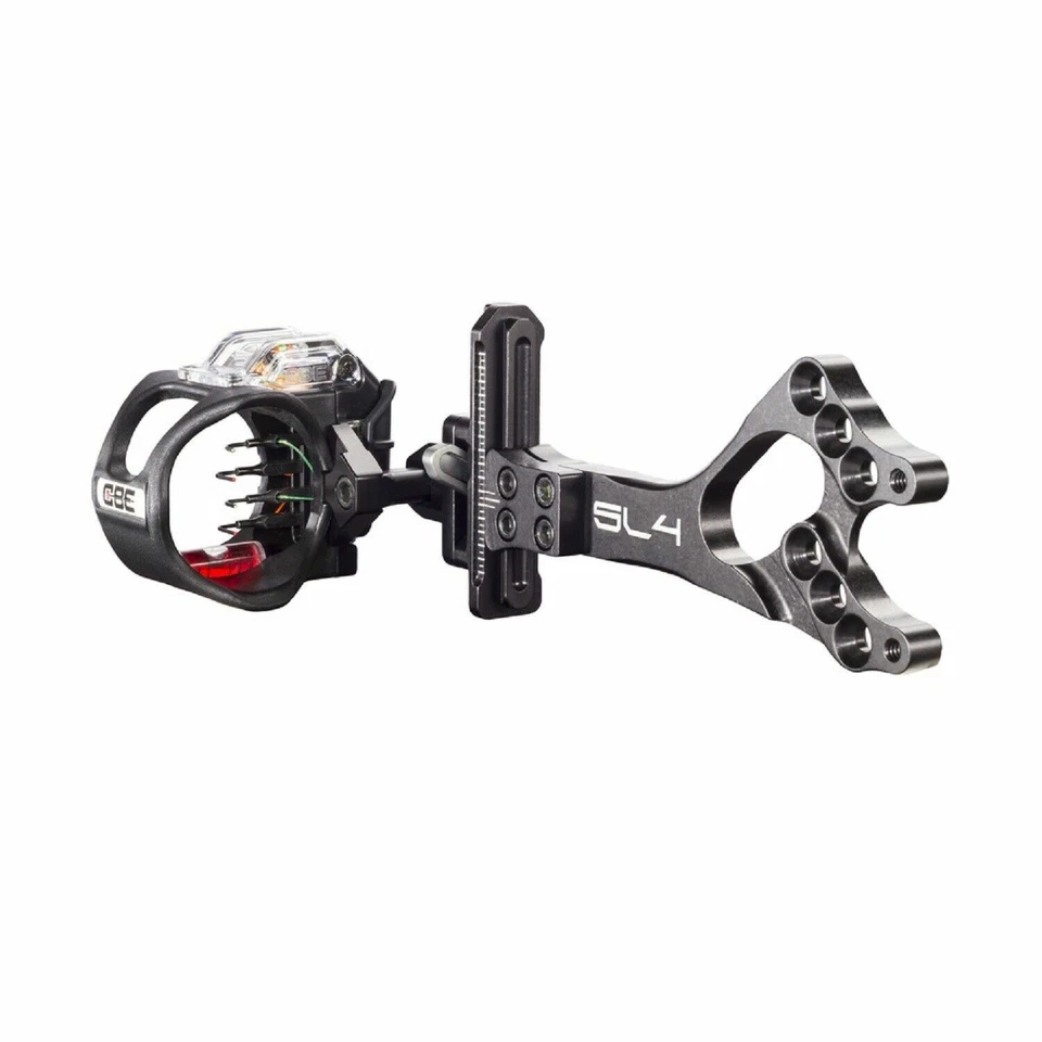 CBE SL-4 Bow Hunting Sight 4 Pin Housing Right Hand .019, Black - Image 1 of 1