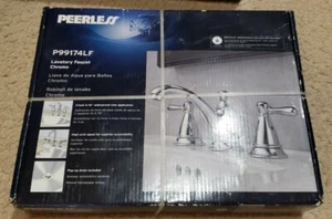 Nuevo tipo palanca grifo baño lavabo cromado Peerless P99174LF - Imagen 1 de 2