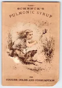 MONTPELIER VERMONT*BABOOCK & CUTLER*DRUGGISTS*SCHENCK'S PULMONIC SYRUP*QUACKERY - Picture 1 of 2
