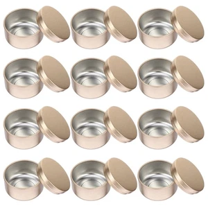 12 Stück Kerzenglas für ätherische Öle Büro Reisebehälter zur Herstellung von Kerzen - Bild 1 von 15