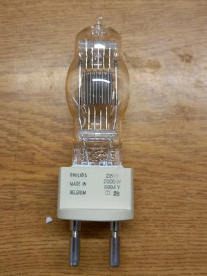 Philips 2000w 220v G22 6994Y Theatre Lamp - Image 1 of 3