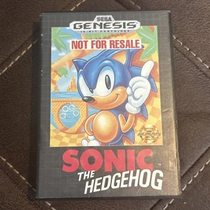VIDEOJUEGO CIB SONIC THE HEDGEHOG NFR SEGA GENESIS COMPLETO EN CAJA - Imagen 1 de 13