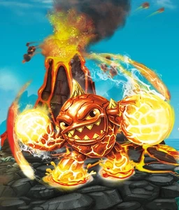 Skylanders Eon’s Elite Eruptor Maximum 65,000 coins & Maximum Level NFC Card - Picture 1 of 3