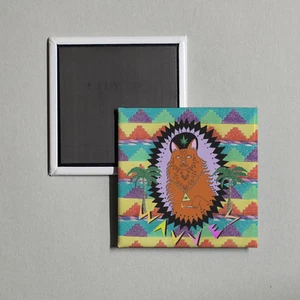 Wavves - King of the Beach Album Cover Locker Fridge Magnet - Picture 1 of 2