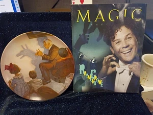 Norman Rockwell The Shadow Artist Collector Plate Complete COA Original Box - Picture 1 of 14