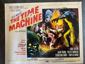 THE TIME MACHINE 1960 Original Lobby Card with Rod Taylor RARE TITLE CARD - Picture 1 of 10