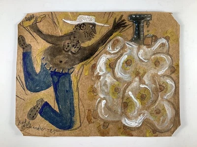 George Zupp’s Throbbing Space Alien Hemorrhoid-Georgia Red Bud Steven Chandler Foto 1 de 4