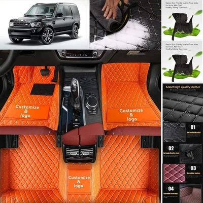 For Land Rover LR2 Car Floor Mats Luxury Waterproof Carpets Liners Interior Auto — 第 1/4 张图片