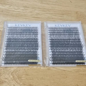 KevKev Lash Grappoli Ciglia 300pz Ciglia Singole Aspetto Naturale - Foto 1 di 3