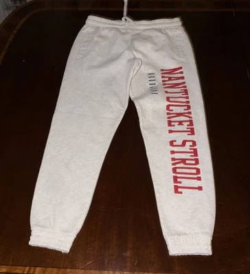 Nantucket Stroll Sweat PAnts Gray M New Nwt Oatmeal Vintage Fleece Mv Sport - Изображение 1 из 3
