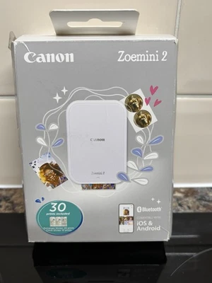 FAULTY Canon Zoemini 2 : Capture & Create Anywhere - Compact Portable Photo - Image 1 of 4