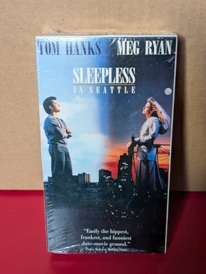 Sleepless in Seattle (1993) VHS NEW/SEALED + Watermarks (PG) Tom Hanks Meg Ryan - Image 1 of 4