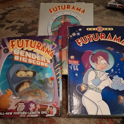 Futurama DVD Box Set Vol. 1&3. plus extra dvd special ,2007 Original - Image 1 of 4