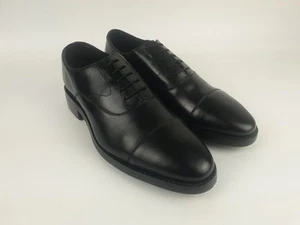 Harrykson London schwarze Lederschuhe Oxford-Stil Größe 8 - Bild 1 von 10
